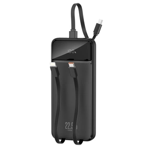 Універсальна мобільна батарея XO PR274 10000mAh 22.5W Black зображення 1