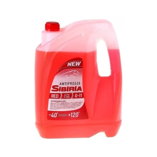 Антифриз SIBIRIA G11 (-40) червоний 10кг (800887) зображення 1