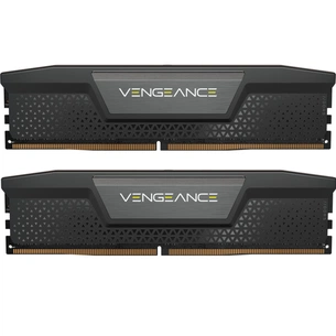 Модуль пам'яті для комп'ютера DDR5 96GB (2x48GB) 6400 MHz Vengeance Black Corsair (CMK96GX5M2B6400C32) зображення 1