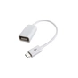 Переходник OTG USB 2.0 AF to Micro 5P 0.16m white Lapara (LA-UAFM-OTG white) - уменьшенное изображение 1