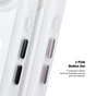 Чохол до мобільного телефона Armorstandart Unit MagCase Apple iPhone 17 Air Clear Silver + Pink Button Set (ARM90584) - зменшене зображення 5