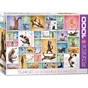 Пазл Eurographics Йога. Кошки 1000 элементов (6000-0953) - уменьшенное изображение 1
