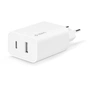 Сетевое зарядное устройство Ttec SmartCharger Duo PD USB-C/USB-A 32Вт White (2SCS24B) - уменьшенное изображение 1