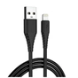 Дата кабель USB 2.0 AM to Lightning 1.0m black ColorWay (CW-CBUL024-BK) - зменшене зображення 1