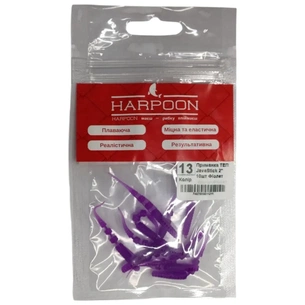 Силикон рыболовный Harpoon ТЕП JavaStick 2" 013 Фіолет 10шт (7407000011211) изображение 1