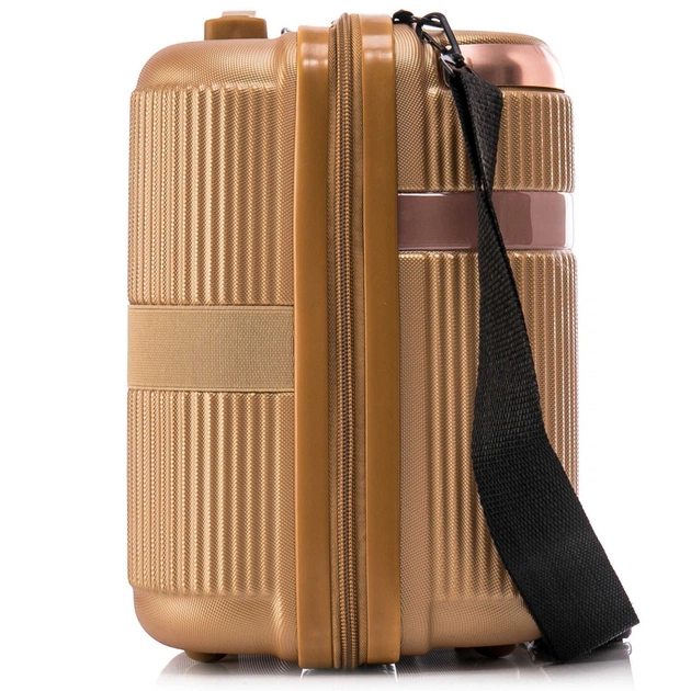 Косметичка Semi Line Бьюті-кейс 16L Gold (DAS302653) - зображення 4