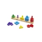 Розвиваюча іграшка Melissa&Doug дерев'яні пірамідки на платформі (MD10379) - зменшене зображення 1