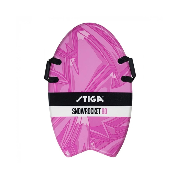 Санки Stiga Snowrocket Сніголіт Graffiti 80 Pink (6335939) - зображення 1