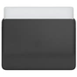 Чохол до ноутбука Apple 16" MacBook Pro, Leather Sleeve, Black (MWVA2ZM/A) - зменшене зображення 3
