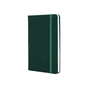 Книга записная Optima А5 SQUARE, твердая обложка, резинка, белый блок клетка, зеленый (O27100-04) - уменьшенное изображение 1
