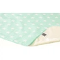 Пелюшки для малюків Еко Пупс Eco Cotton непромокаюча двостороння 50х70 см ментол,зірочки (EPG10N-5070zk) - зменшене зображення 2