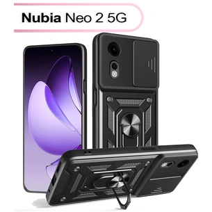 Чохол до мобільного телефона BeCover Military Nubia Neo 2 5G Black (713533) зображення 1