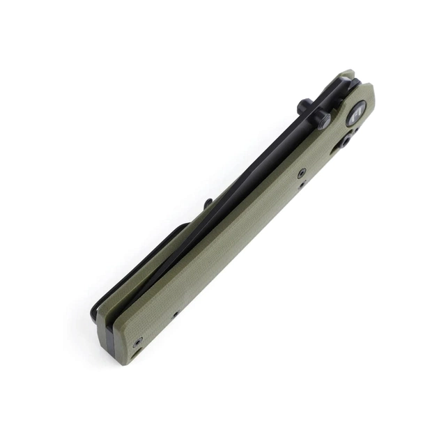 Ніж Hightron Pathwright, 14C28N, G10, зелений, чорний клинок (HK03GRN) - picture 7