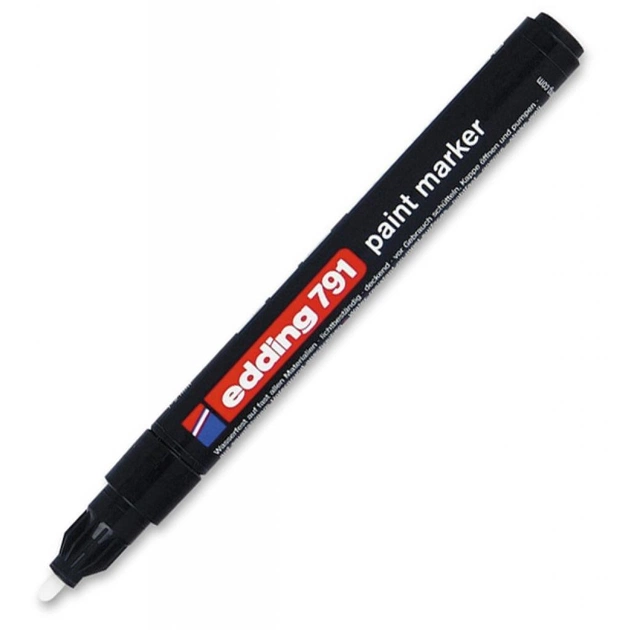 Маркер Edding Paint e-791 1-2 мм, round tip, black (791/01) - зображення 1
