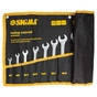 Ключ Sigma набір ріжкових 12шт 6-32мм CrV satine, тк чохол (6010341) - уменьшенное изображение 3