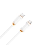Дата кабель USB-C to USB-C 1.0m 60w white XO (NB-Q302B-CC.white) - уменьшенное изображение 2