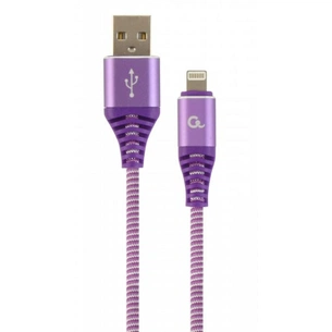 Дата кабель USB 2.0 AM to Lightning 1.0m Cablexpert (CC-USB2B-AMLM-1M-PW) зображення 1