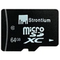 Карта пам'яті Strontium Flash 64GB microSD class10 UHS-1 (SR64GTFC10A) - уменьшенное изображение 2