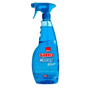Засіб для миття скла Sano Clear Blue 1 л (7290005425646) зображення 1