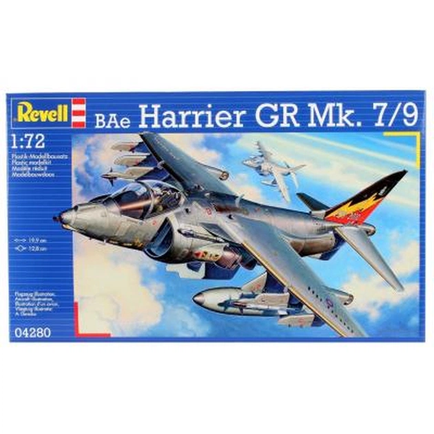 Збірна модель Revell Літак BAe Harrier GR Mk. 7 1:72 (4280) - зображення 1