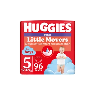 Підгузки Huggies Little Movers/Pants 5 (12-17 кг) для хлопчиків 96 шт (5029054568163) зображення 1
