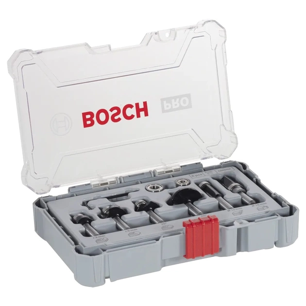 Набір фрез Bosch Professional кромкових фасонних, 8мм, 6шт (2.607.017.469) - picture 2
