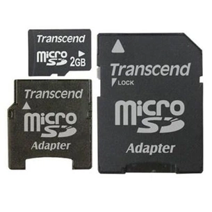 Карта пам'яті Transcend 2Gb microSD (TS2GUSD-2) зображення 1