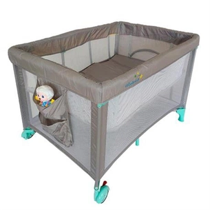 Дитячий манеж WonderKids Voyager Графітовий (WK21-H27-004) зображення 1