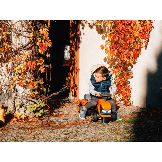 Чудомобіль Falk Kubota трактор з причепом Жовтогарячий (260C) - picture 5