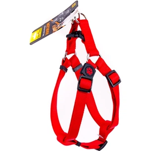 Шлея для собак GimDog Harlem X нейлон 1.5х45-63 см червона (8009632059020) зображення 1