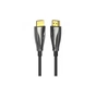 Кабель мультимедийный HDMI M to HDMI M 60.0m V2.1 Optical 8K 60Hz 48Gbps Dolby 7.1 black Vention (ALBBAE) - уменьшенное изображение 4