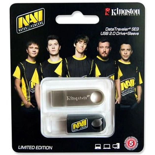 USB флеш накопичувач Kingston 8Gb DataTraveler SE9 Na'Vi edition (DTSE9H/8GB-NV / KC-U468G-4B) - зображення 1