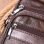 Сумка Vintage Шкіряна Коричнева (21272) - зменшене зображення 12