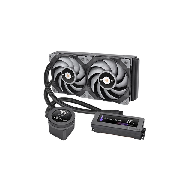 Система жидкостного охлаждения ThermalTake Floe RC Ultra 240 CPUMemory (CL-W324-PL12GM-A) - изображение 1