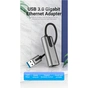 Перехідник USB 3.0 to Ethernet RJ45 1000Mb Aluminum black Vention (CEWHB) - уменьшенное изображение 4