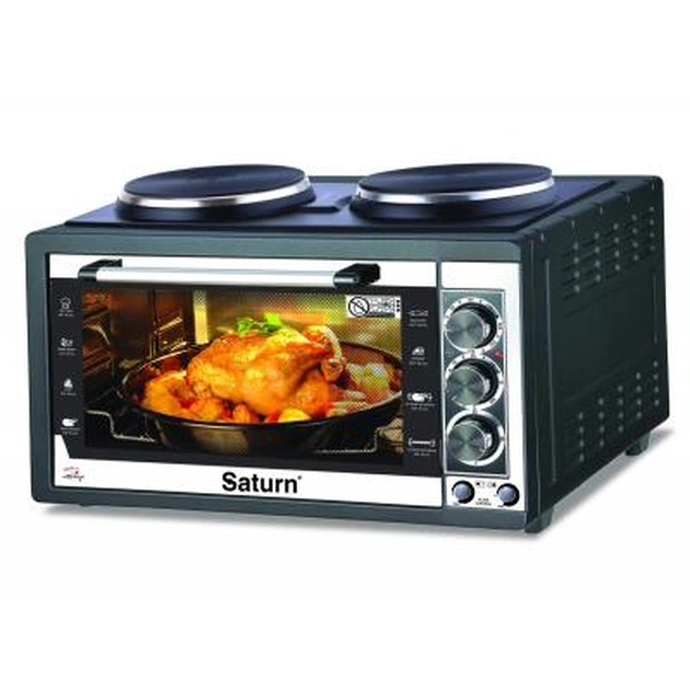 Електропіч Saturn ST-EC 10711 Black (ST-EC10711 Black) - изображение 1