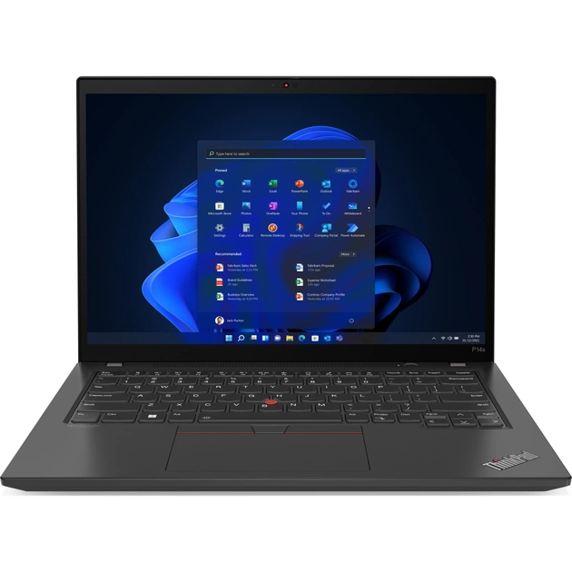 Ноутбук Lenovo ThinkPad P14s G4 (21HF000JRA) - зображення 1
