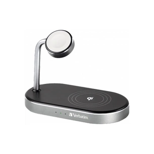 Зарядний пристрій Verbatim 3in1 Apple Watch and iPhone Charging Stand (49556) зображення 1