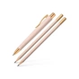 Ручка кулькова Faber-Castell набір кулькова ручка + 2 олівця Writing Set POLY BALL Urban, колір рожевий (32575) - зменшене зображення 4