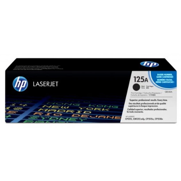 Картридж HP CLJ 125A black DUAL PACK, CP1215/CP1515 series (CB540AD) - зображення 1