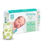 Підгузки Offspring Hairykiwi, розмір NB, до 4 кг 56 шт (DP-OI-FAT-NB56P-HKW) - зменшене зображення 1