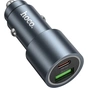 Зарядное устройство HOCO 1xUSB-C PD30W + 1xUSB QC3.0 48W car adapter Z60 gray (6942007642095) - уменьшенное изображение 6
