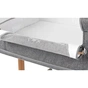 Ліжечко MoMi приставне SMART BED, gray (LOZE00002) - зменшене зображення 5