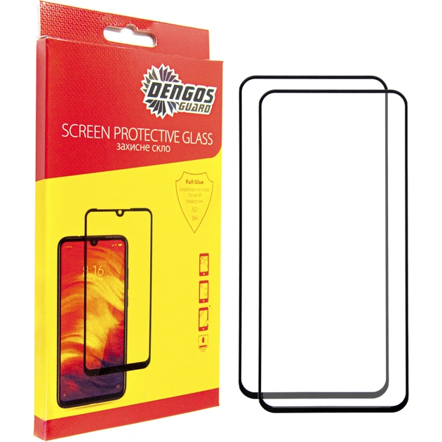 Стекло защитное Dengos Kit 2pcs Samsung Galaxy A36 5G (DG-TG2P-68) - изображение 1