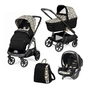 Коляска Peg-Perego 3 в 1 Veloce Grafic Gold Lounge (PACK-VEL31LG000002) - зменшене зображення 1
