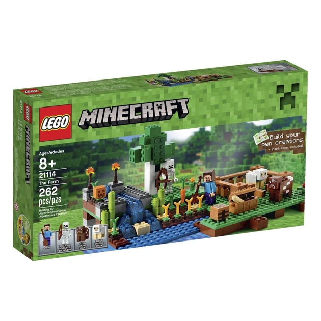 Конструктор LEGO Minecraft Ферма (21114) - зображення 1