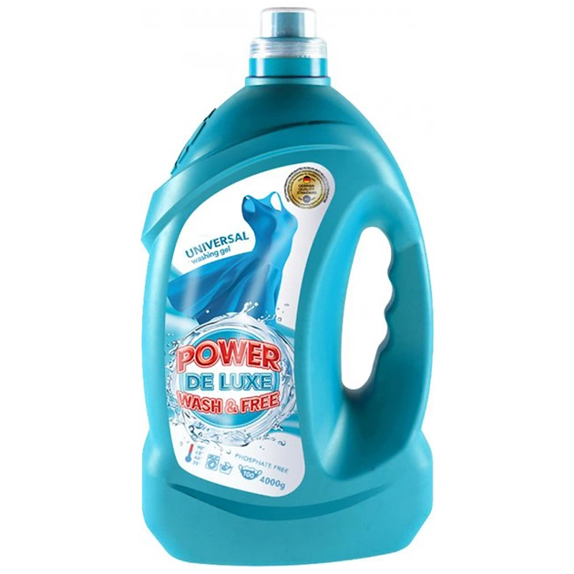 Гель для прання Power De Luxe Універсальний 4 кг (4823128001515) - зображення 1