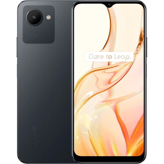 Мобільний телефон realme C30s 3/64Gb (RMX3690) Stripe Black - зображення 1