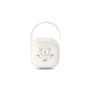 Контейнер для пустушок Suavinex Wild & Free, світло-сірий (309136) зображення 1