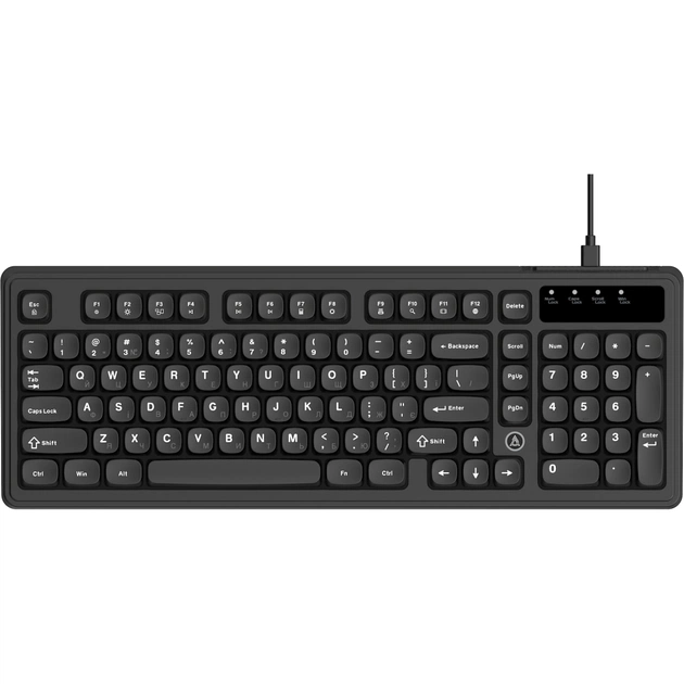 Клавіатура Ajazz AF98 USB UA Black (AF98-B) - зображення 1